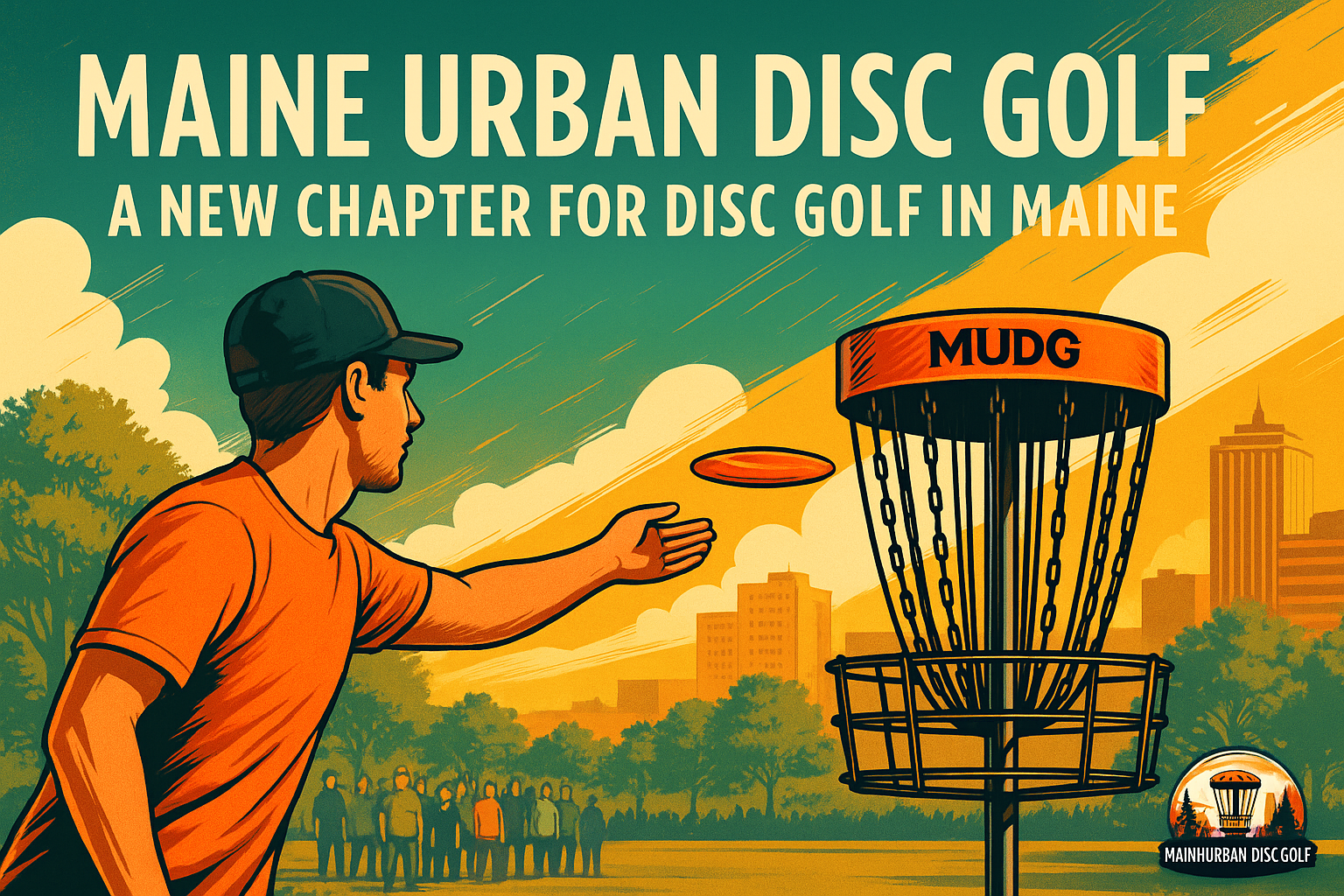 Maine Urban Disc Golf A New Chapter For Disc Golf in Maine