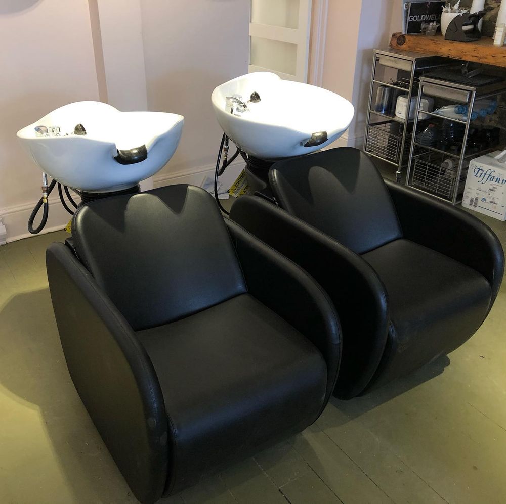  image of completed work hairdresser sinks by plumber in Kingston ON
