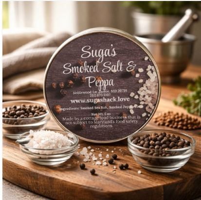 ? Smoked Salt & Pepper