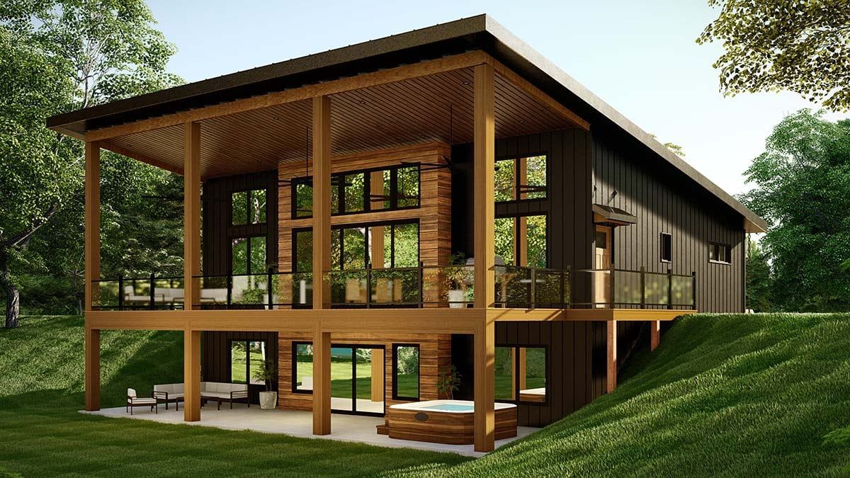 Trendy yet cost-effective Barndominium