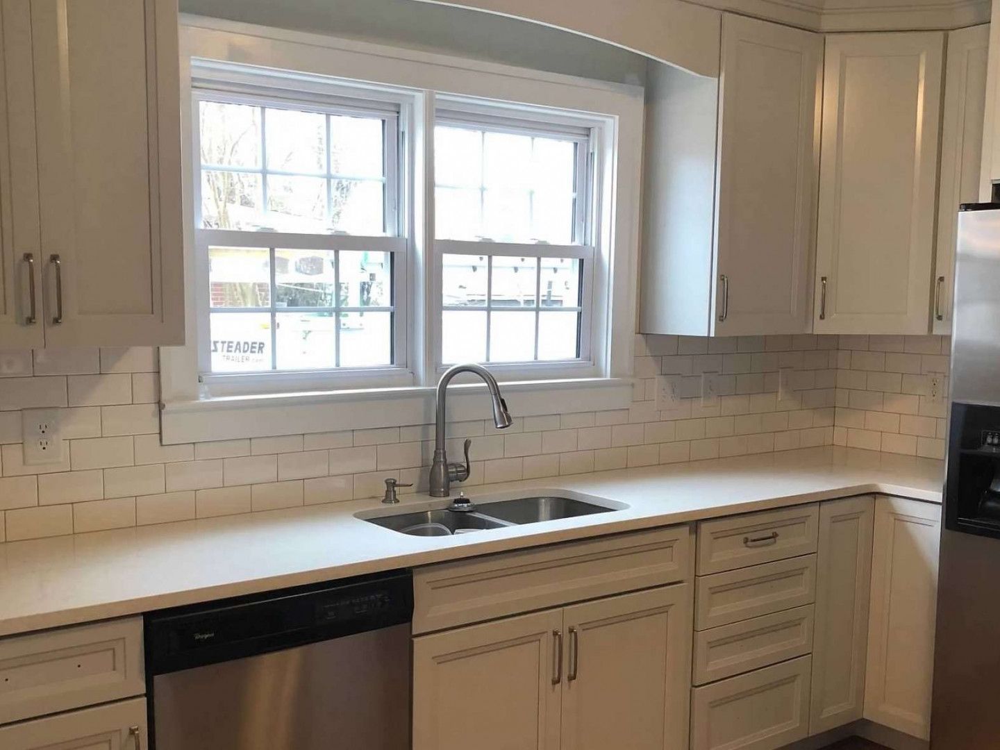 Kitchen remodeled by Compass Construction 
