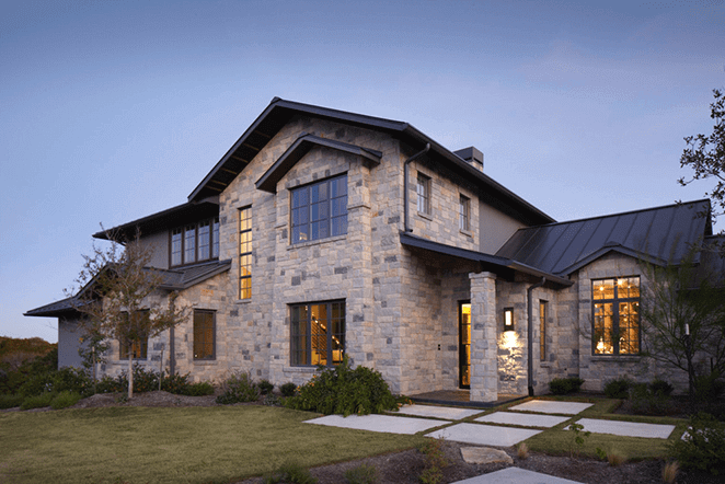 custom Brandominium with gorgeous brick exterior and patio
