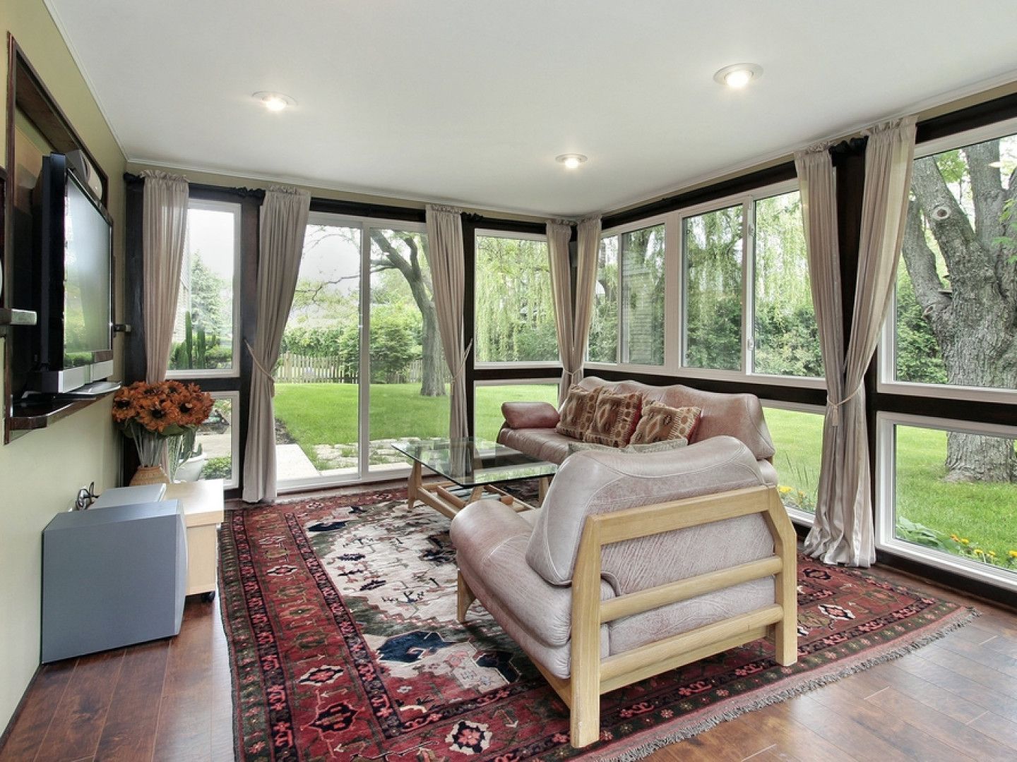 Screened-In Porch by Compass Construction Services