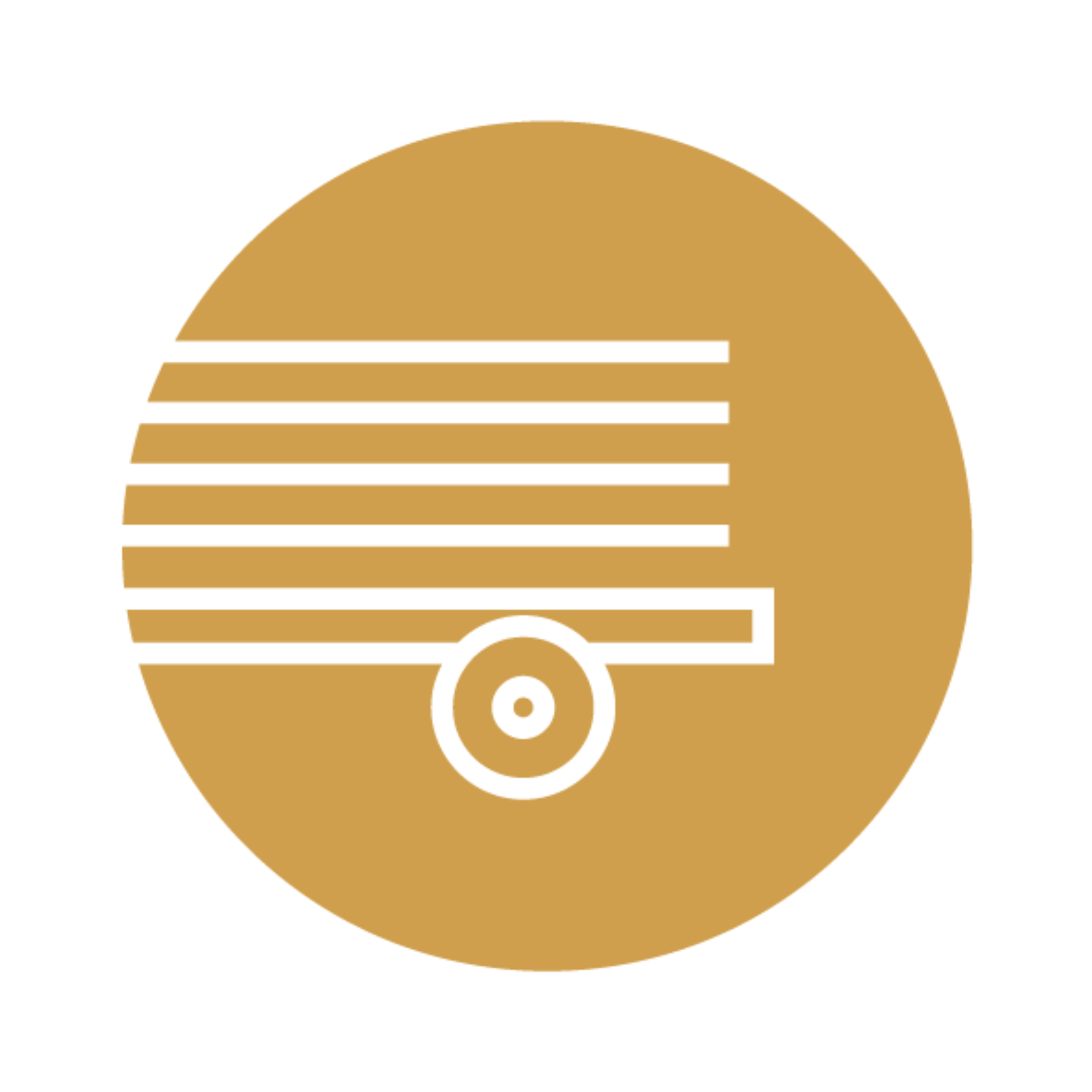 Materials on a truck bed icon