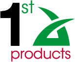 It is a logo for a company called 1st products.