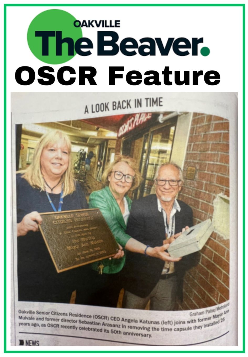 The beaver oscr feature is a look back in time