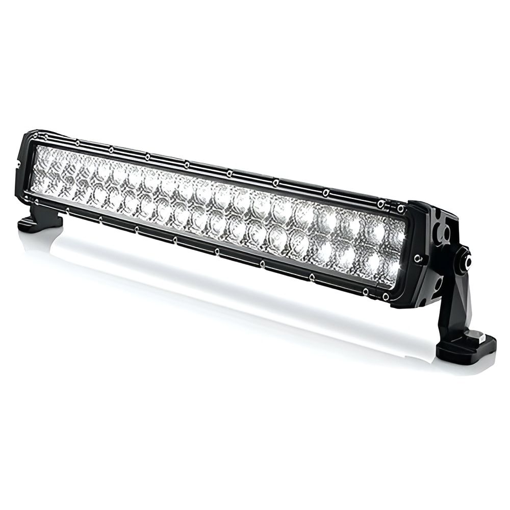 A Led Light Bar Is Sitting on Top of A White Surface — Bonetig's Mobile Towbars & Trailers In Oak Flats, NSW
