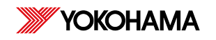 Logo of Yokohama tires: red and white stylized