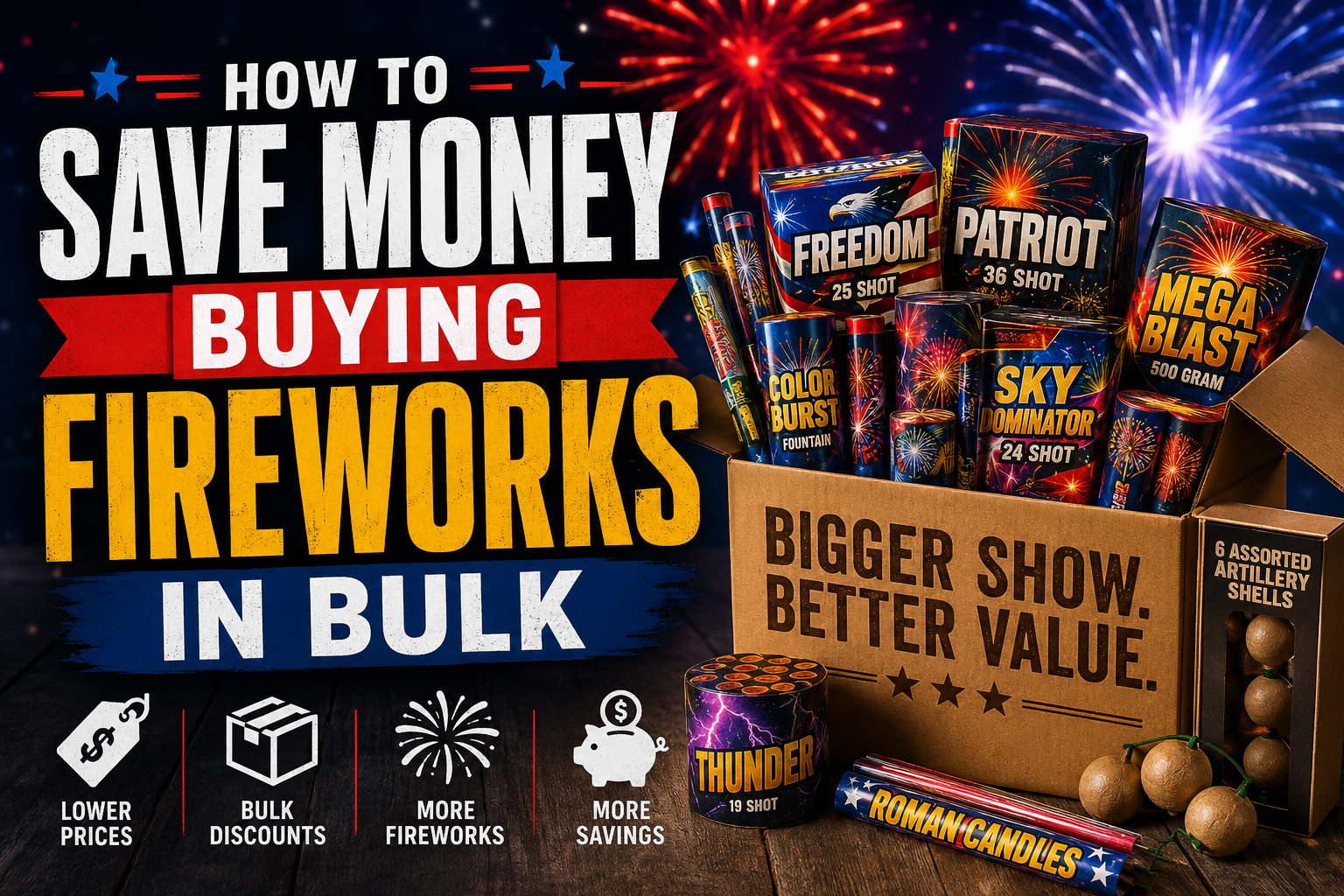 Buying Fireworks In Bulk