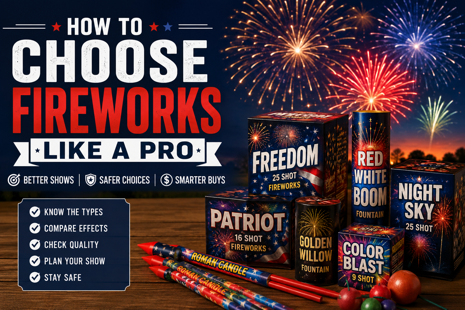 How To Choose Fireworks