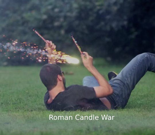 roman candle war