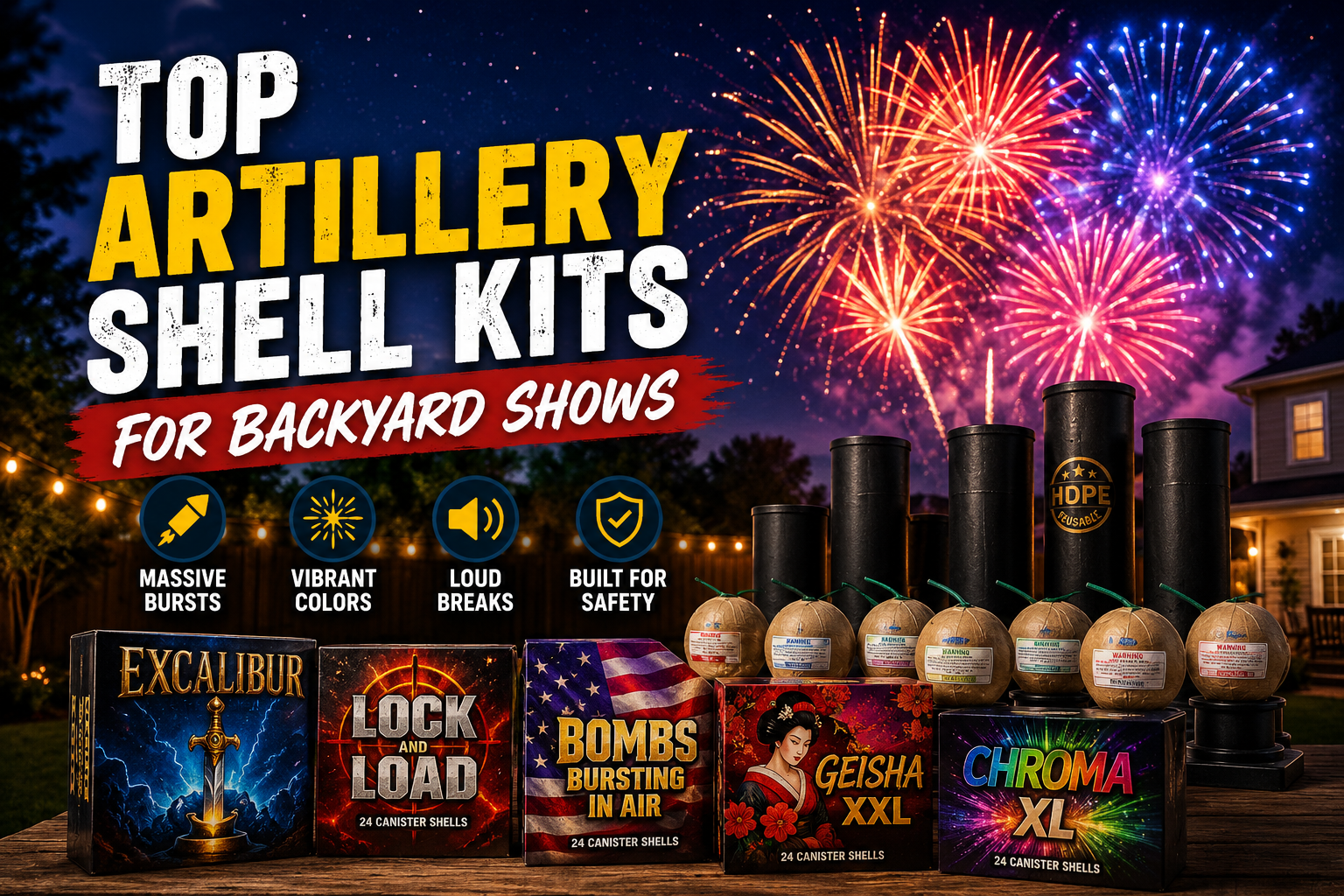 Top Artillery Shell Kits