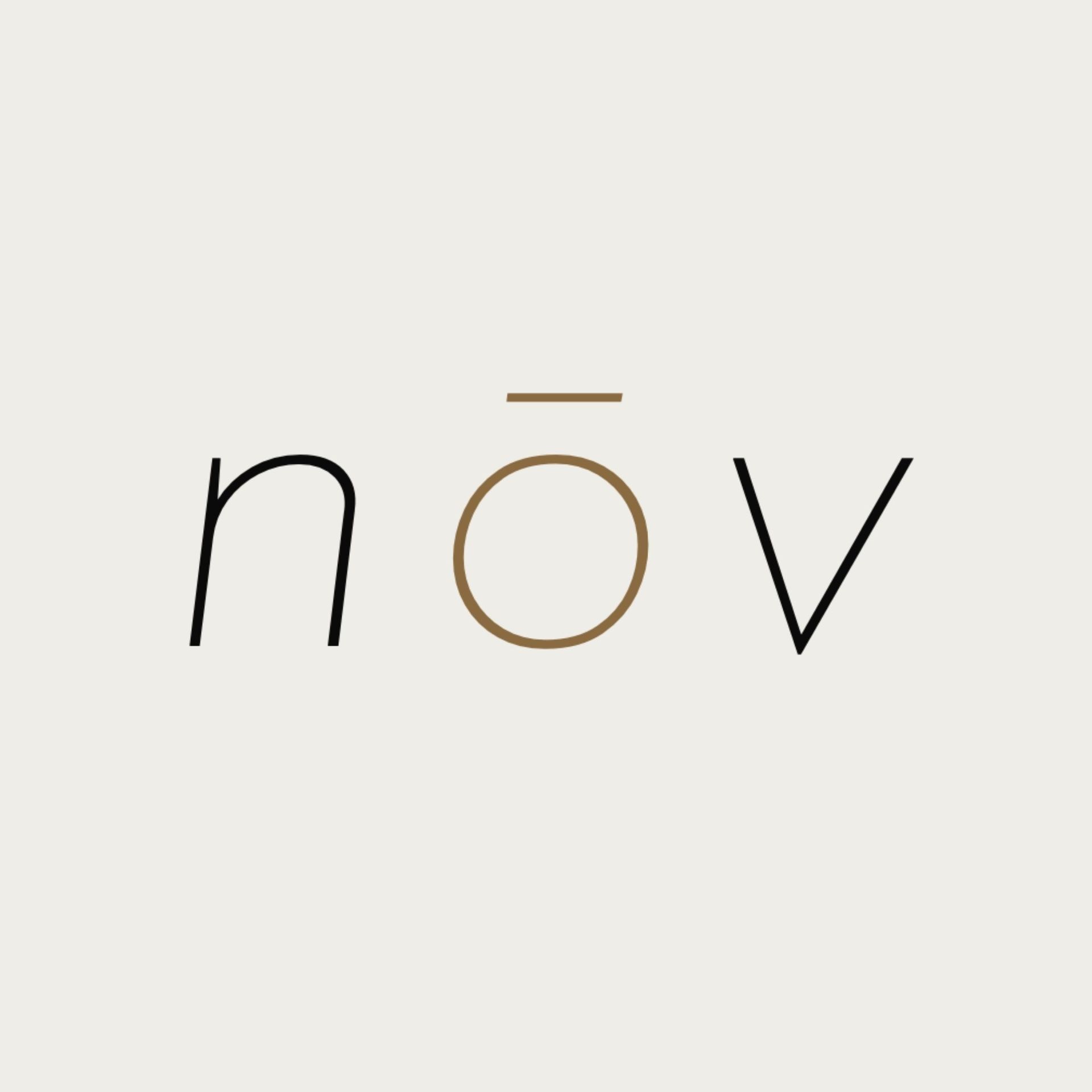 Logotipo oficial de NŌV Smart Home