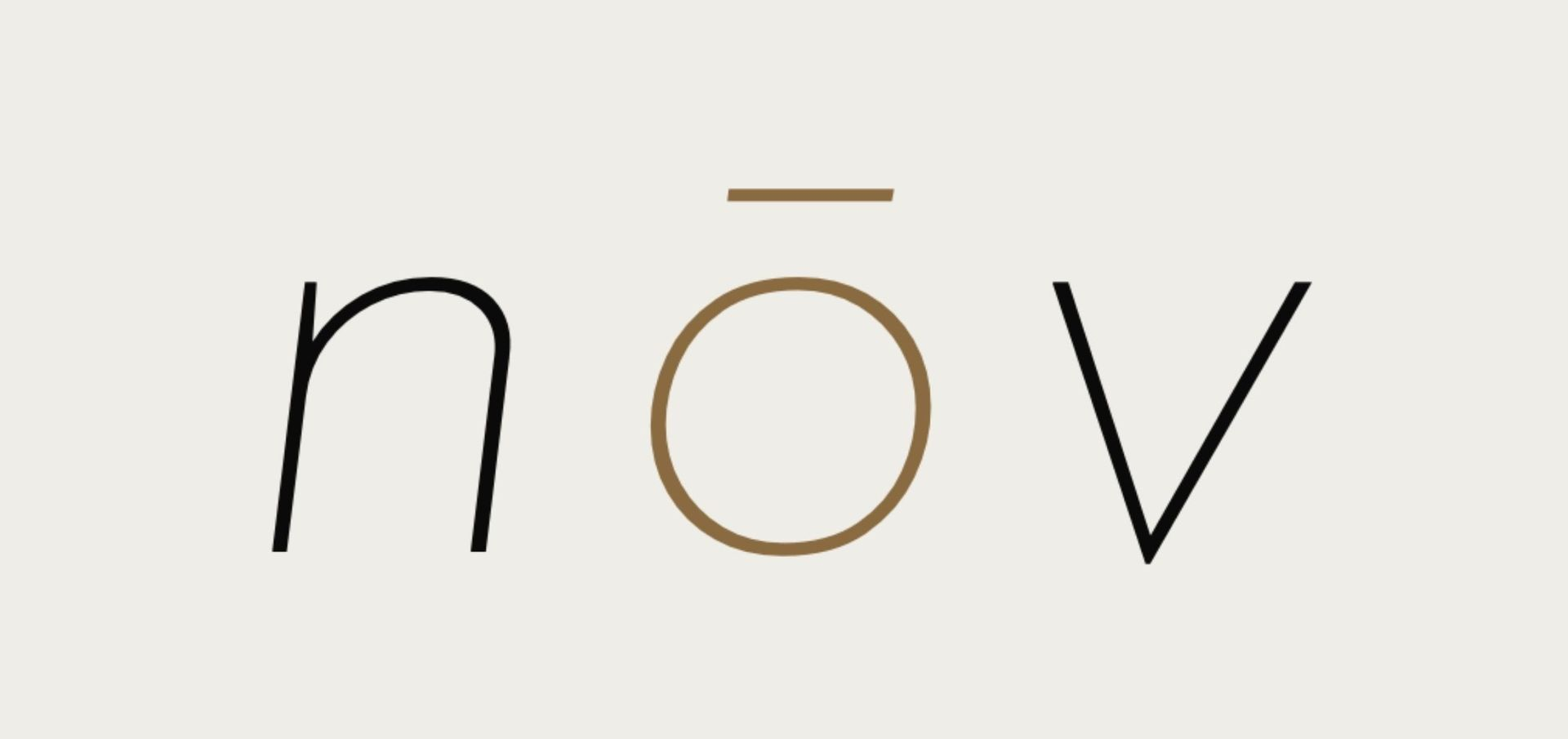 Logotipo de NŌV, especialistas en automatización residencial