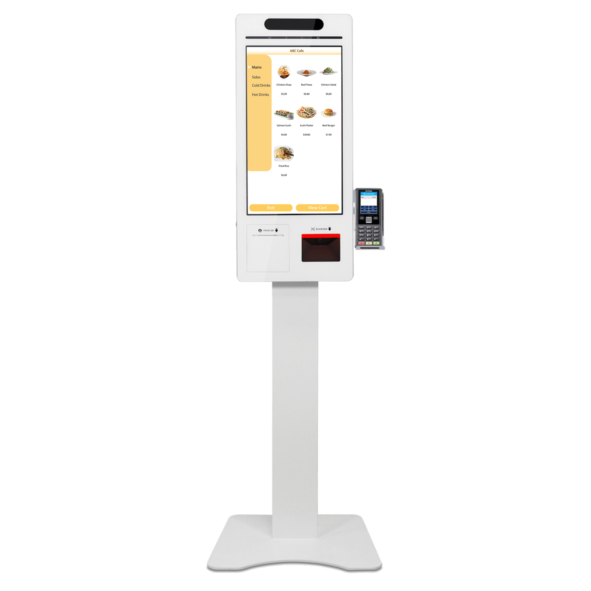 self ordering kiosk F&B