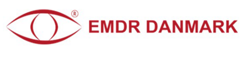 EMDR Danmark logo med et øjesymbol i rødt.