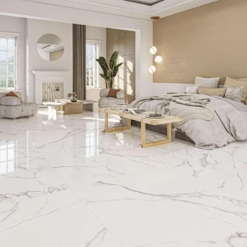 Carrelage effet marbre