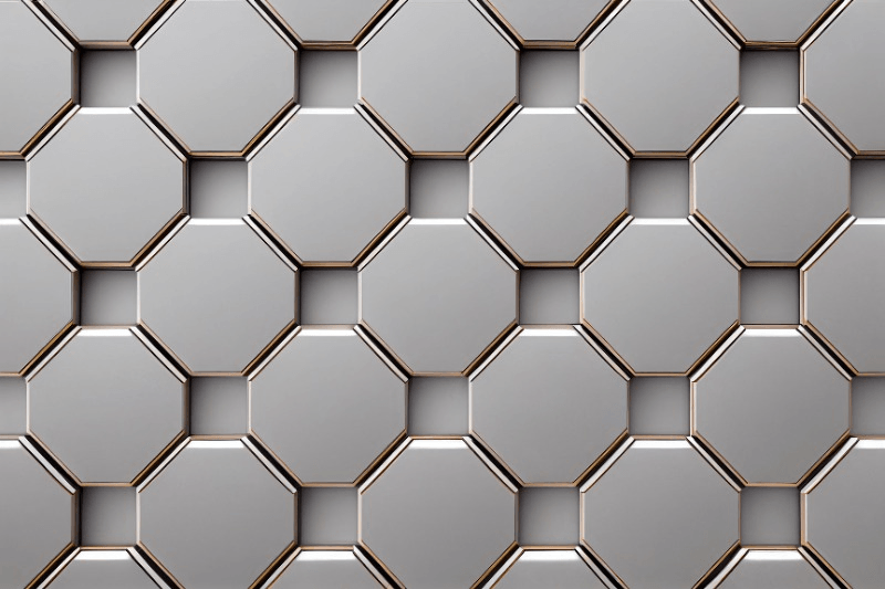 Carrelage Hexagonal