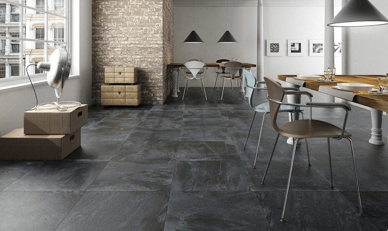 Carrelage en ardoise
