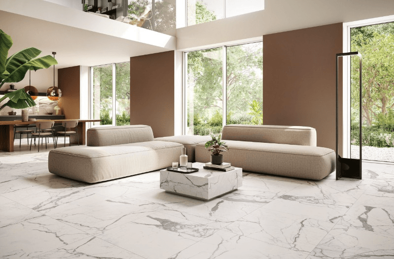 Carrelage marbre beige