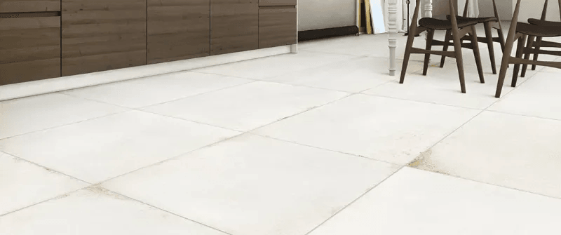 Carrelage pierre blanche