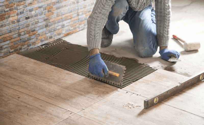Carrelage rectangulaire