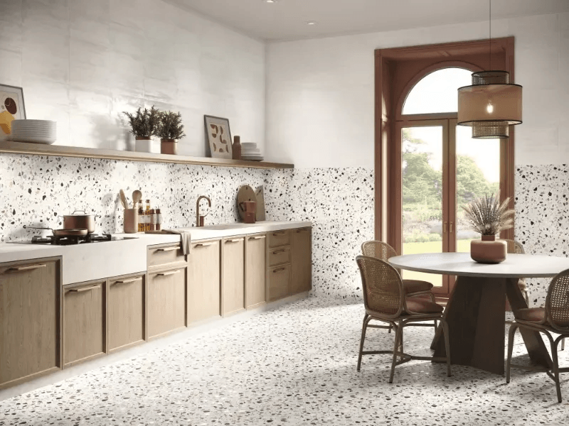 Carrelage décoratif mural cuisine
