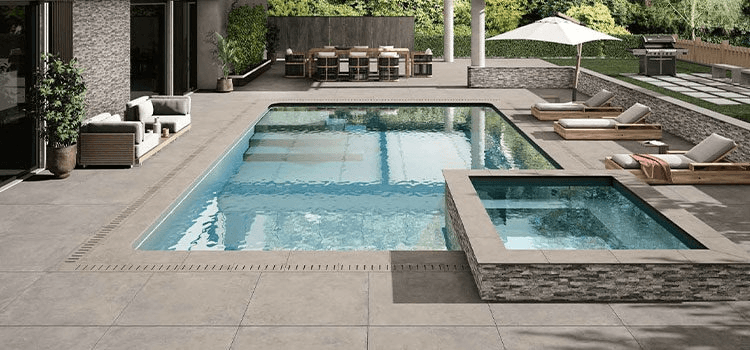 Carrelage de piscine