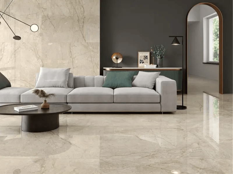 Carrelage marbre beige
