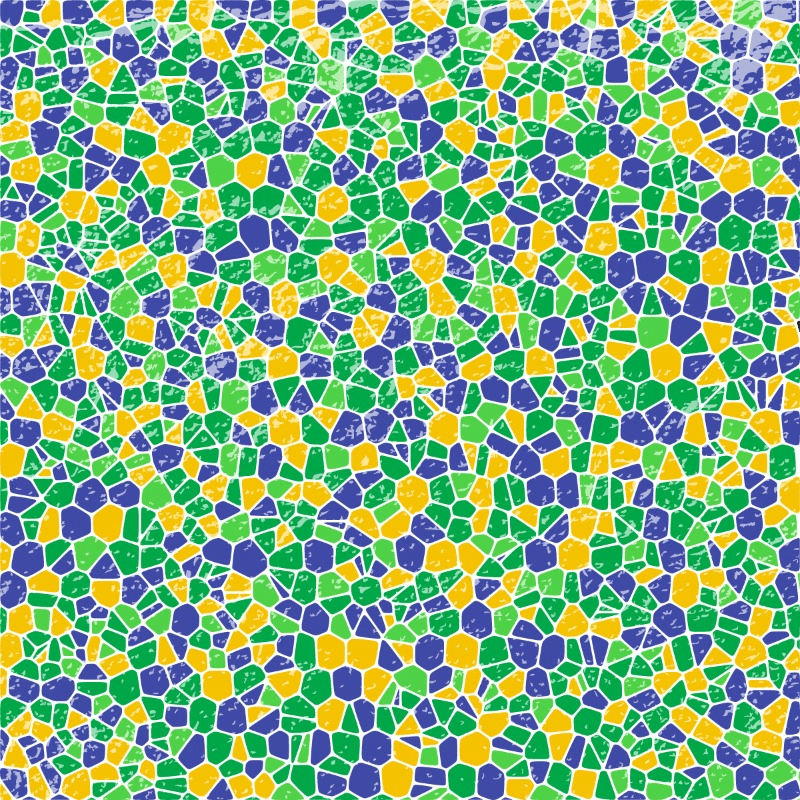 Carreaux en pâte de verre