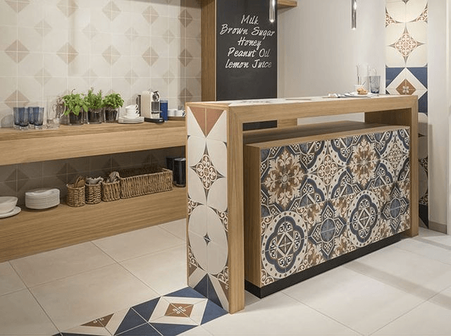 Carrelage décoratif mural cuisine