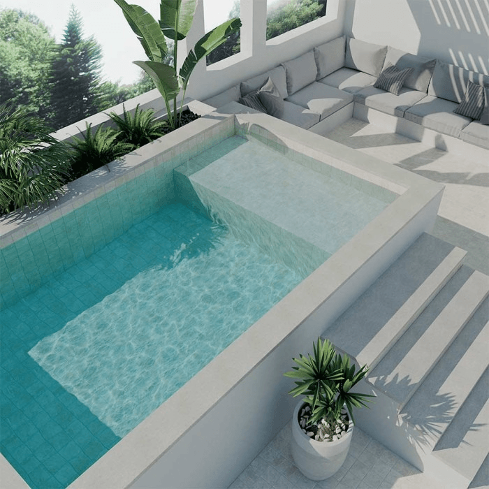 Carrelage de piscine