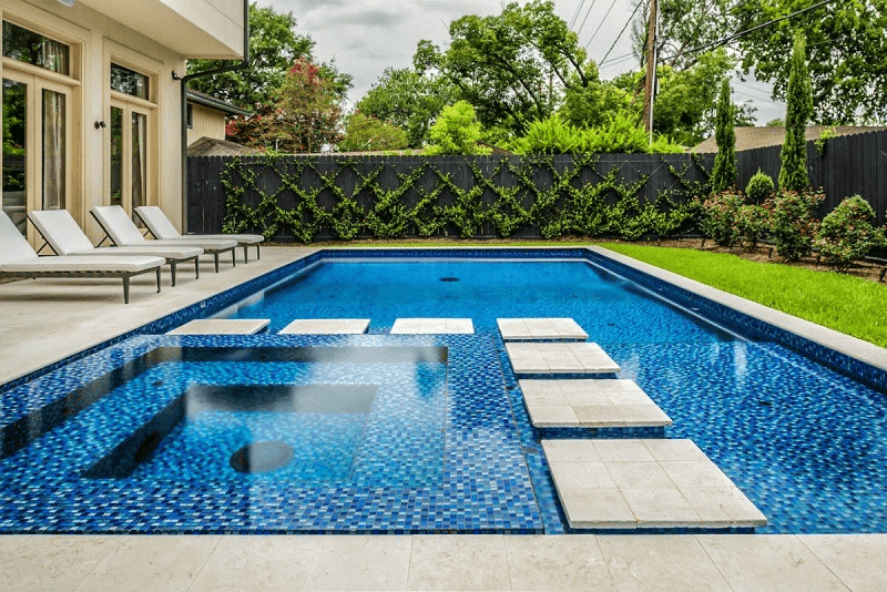 Carrelage de piscine