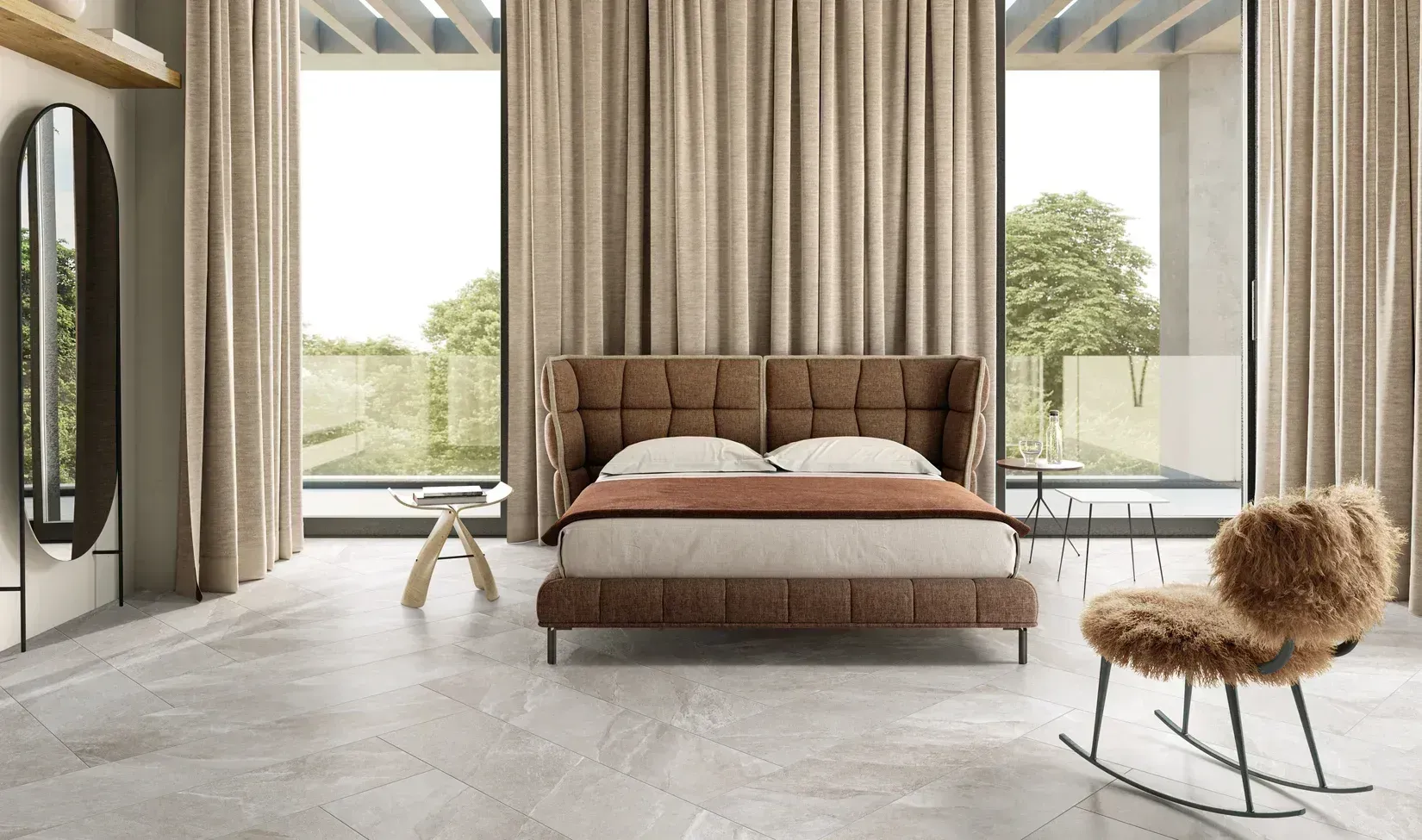 Carrelage pour chambre à coucher