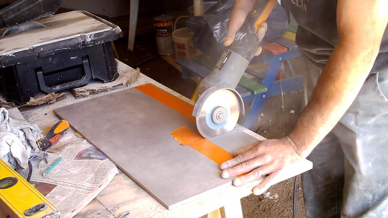 Couper du carrelage
