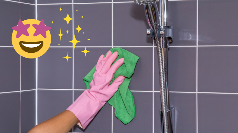 détartrer le carrelage de douche