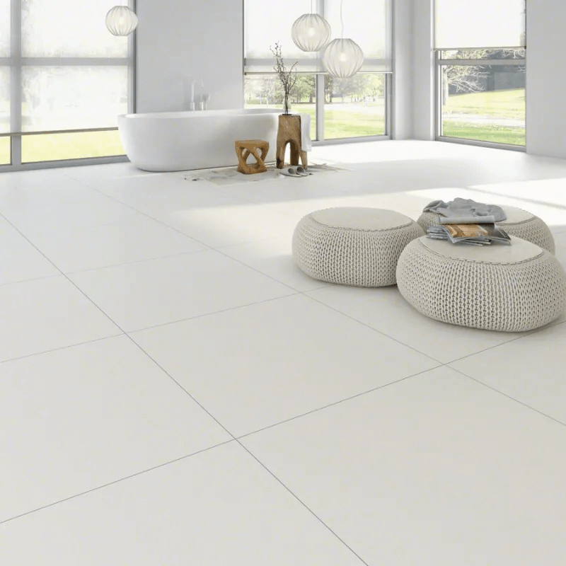 Carrelage blanc