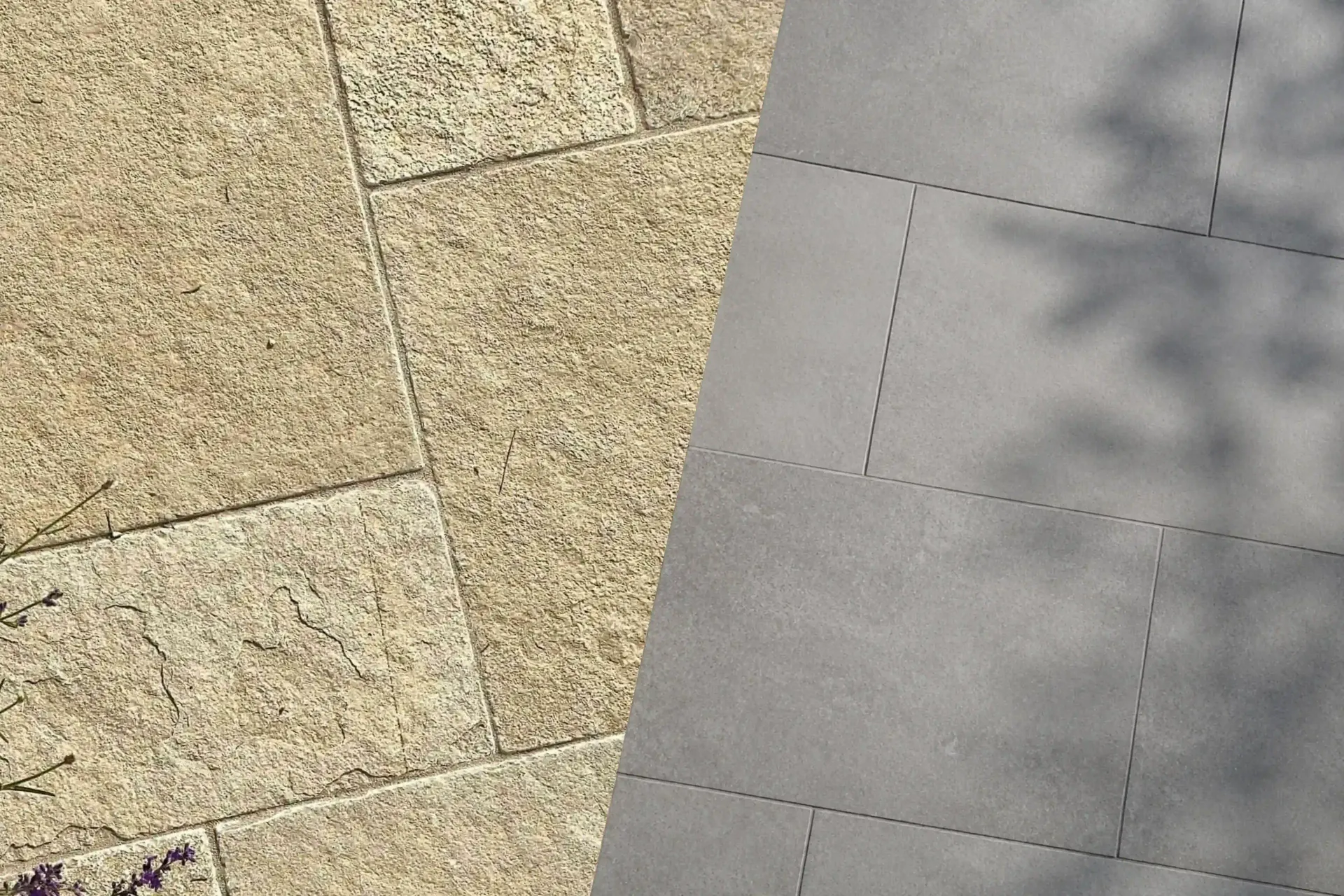 Carreaux effet pierre bourgogne Vs pierre naturelle : que choisir ?