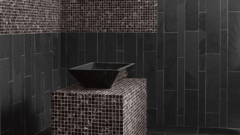 Carrelage en ardoise