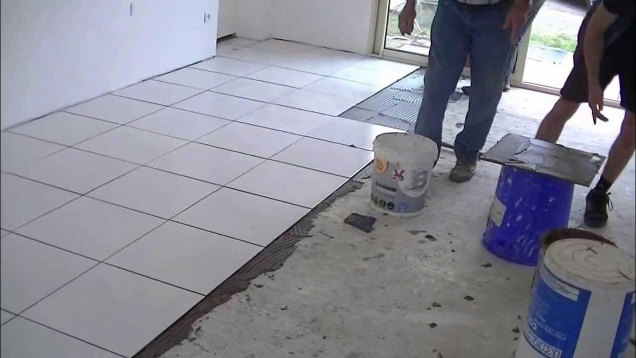 Techniques de pose carrelage