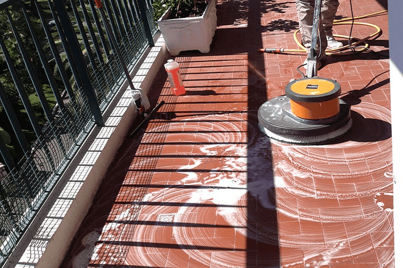 Entretenir un carrelage extérieur