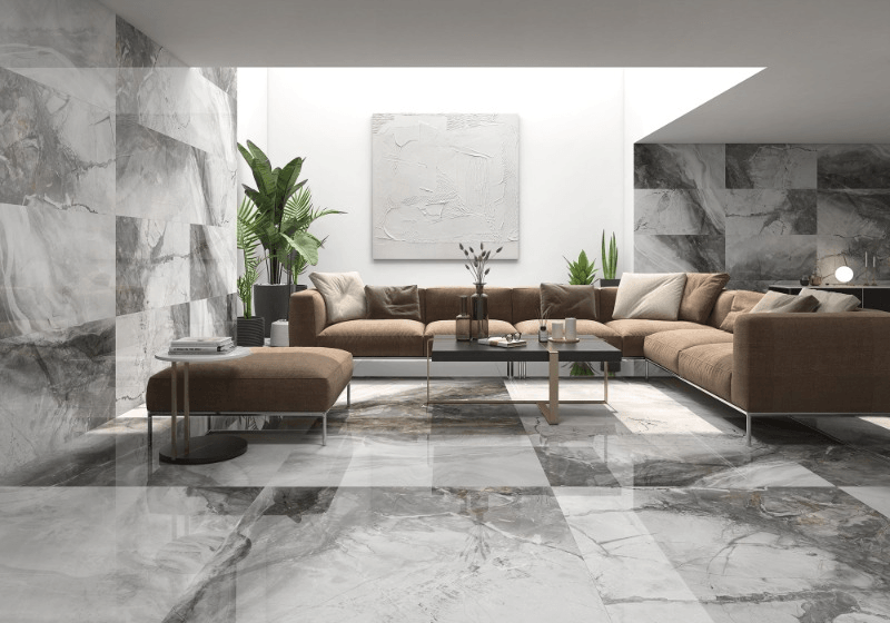 Carrelage invisible grey