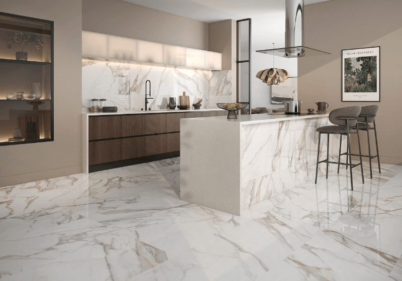 Carrelage Calacatta Oro