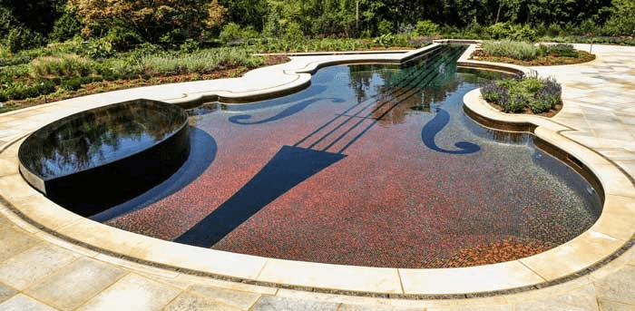 Carrelage de piscine