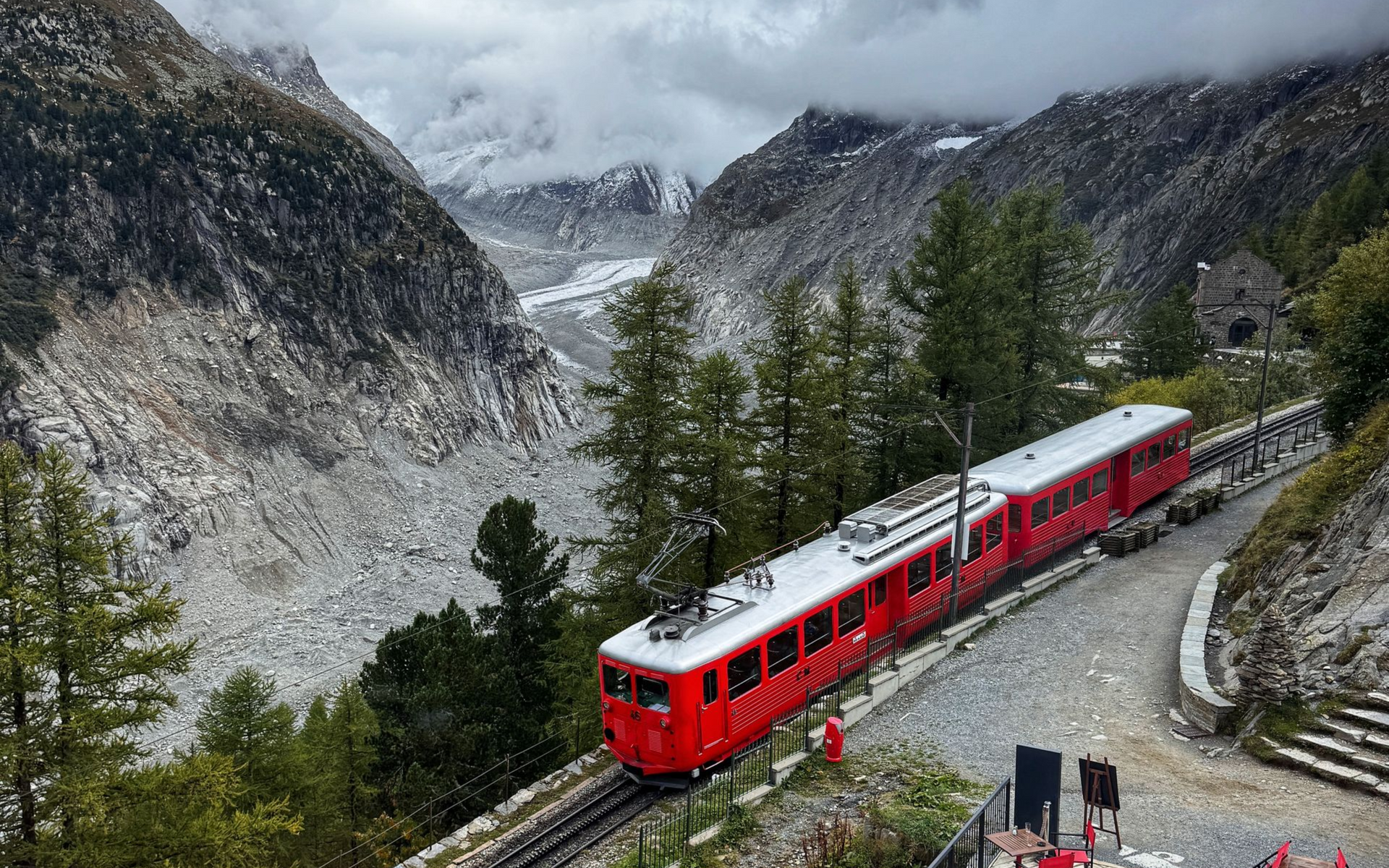 Red Train Chamonix