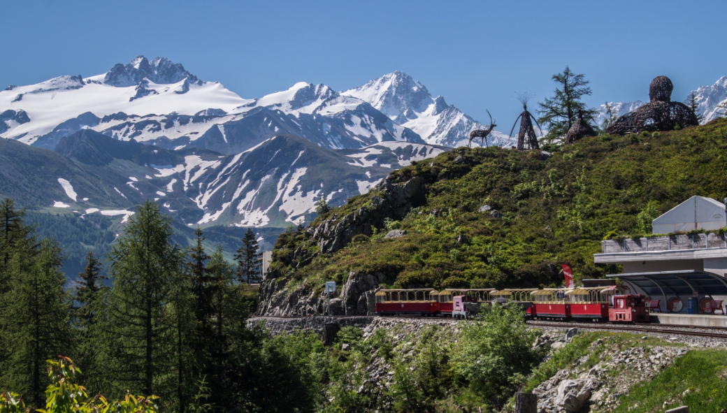train panoramique mont-blanc