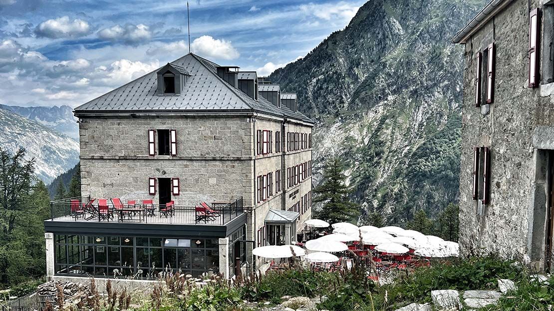 hôtel en alitude chamonix