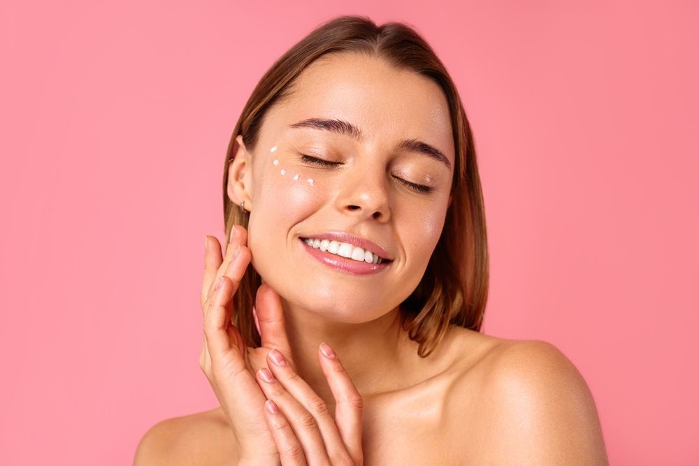 Woman With Closed Eyes — Embrace Cosmetic Clinic in Bundaberg North, Qld