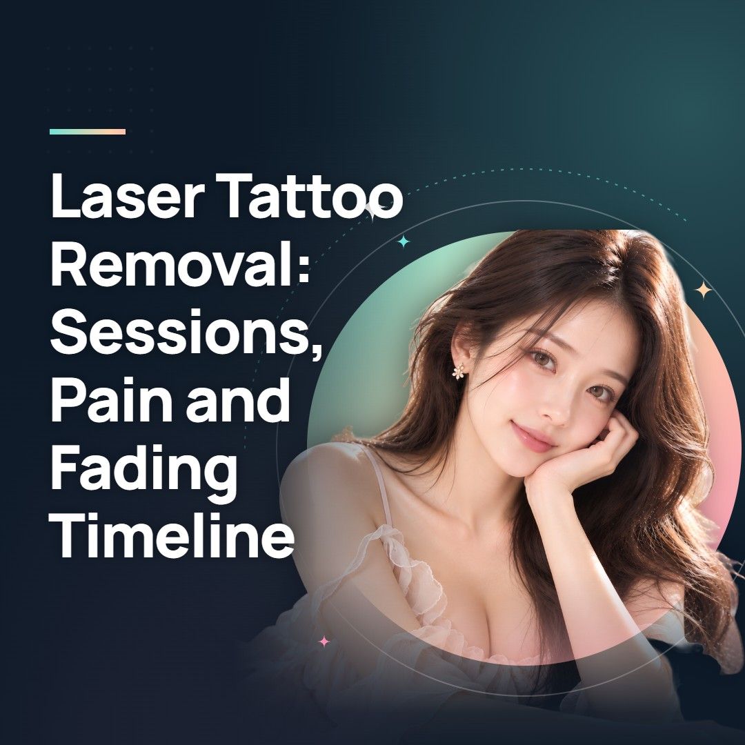 Laser Tattoo Removal: Sessions, Pain and Fading Timeline