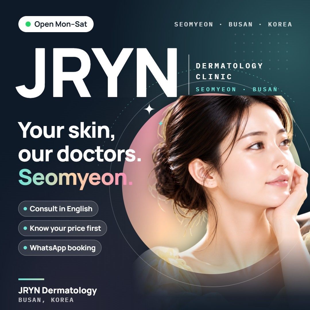 JRYN Dermatology clinic in Seomyeon, Busan, Korea